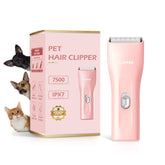 Grimgrow dog grooming kit clipper-body shows quiet cordless design for calm grooming