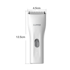 Grimgrow clipper in hand shows a comfortable grip for smooth grooming sessions.