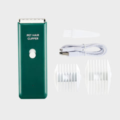 Grimgrow low-noise motor clipper reducing pet stress during trimming sessions