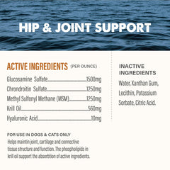 Grizzly Joint Aid krill-oil absorption enhances nutrient uptake for joints.