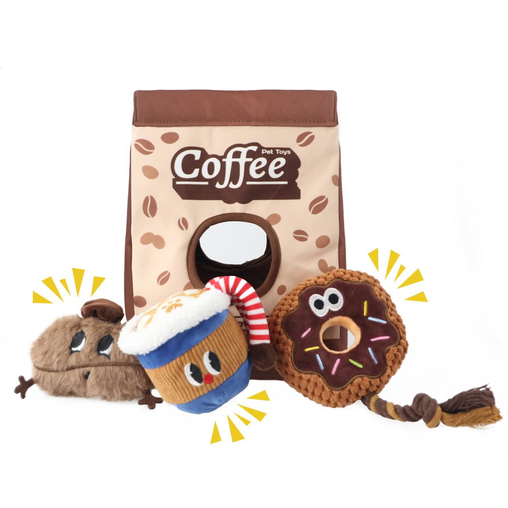 Grnstf coffee bag set main bag image highlighting 4-in-1 play for mental stimulation