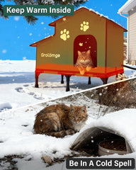 Grolomge heat-reflecting insulation helps maintain cozy interior warmth.