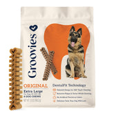 Groovies dentalfit grooves cleaning action promotes deeper contact with teeth