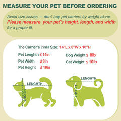 GTMANSWORD 5-sides mesh windows provide airflow and visibility for anxious pets.