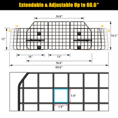 Gtongoko universal-fit barrier shows adaptability across many SUVs and cars.