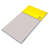 GuineaDad Original cage liner yellow fleece burrow pocket provides cozy exploration space.