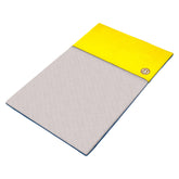 GuineaDad Original Liner yellow fleece bedding showing dry, comfy surface for guinea pig
