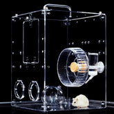 GuineaLoft Model-P4 front view shows crystal-clear visibility for easy pet monitoring