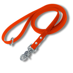 Gummy K9 Biothane leash soft-grip handle for confident training sessions.
