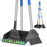 GUOOOG large-tray pooper-scooper in action for big dogs and multi-pet cleanup.