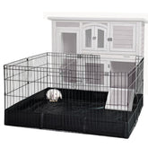 GUTINNEEN rabbit playpen 16ft square area for spacious indoor exercise