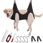 Guzekier grooming hammock harness front view for calm grooming sessions