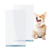 GVBLKGX dog door flap 9-75x17 fits Ideal Pet door for reliable weather protection