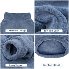 GYALAPERI elastic-underbelly pullover for easy on/off.