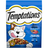 GYCO Tempting Tuna & Chicken dry cat food bag 13.5 lb supports muscle health.