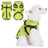 Gyuzh dog coat waterproof outer layer keeps your dog dry on rainy walks.