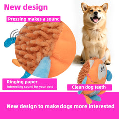 GZQKUSO stuffing-lite design image showing reduced mess after play