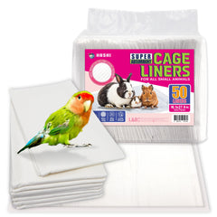 HA SHI bird cage liner packaging highlights five-layer protection for cleaner cages