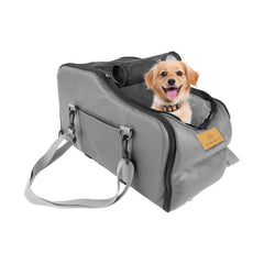 hailanbao multipurpose console dog car seat — side view for secure small-pet travel