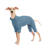 Haloumoning dog sweater striped design keeps small dogs warm during cold walks