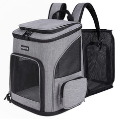 HALOVIE pet carrier backpack expandable with extra room for comfort