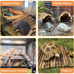 Hamiledyi bendable-wire tunnel-bridge enables flexible enclosure layouts.