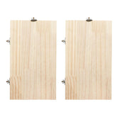 Hamiledyi chinchilla wooden platform ledge 13x8 provides a natural resting perch for small pets