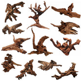 Hamiledyi driftwood aquarium small-branch-01 offers natural decor for a lush fish tank habitat