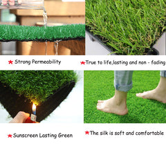 Hamiledyi grass mat in indoor-outdoor setup demonstrates versatile training and play for small animals.