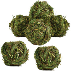 Hamiledyi Rabbit Chew Ball with Timothy grass, natural material for gentle nibbling
