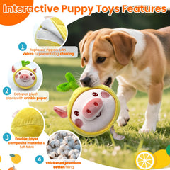 Hanarook Interactive Dog Toy charging cable and quick 1-hour recharge for more play