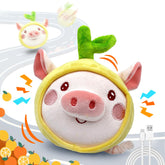 Hanarook Interactive Dog Toy front view keeps dogs engaged with smooth rolling motion