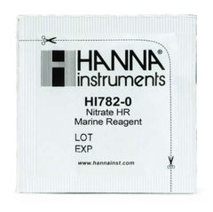 Hanna Instruments HI782-25 reagent packet for marine nitrate testing speeds accurate readings