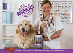 Hanzi Pets Krill Oil chews—free from industrial pollutants for cleaner ingredients.