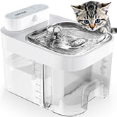 HAPAW Cat Water Fountain dual-tank setup enhances ongoing hydration.