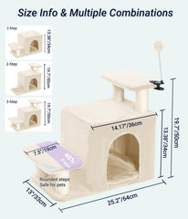 Happi N Pets sisal posts satisfy natural scratching instincts with sturdy base