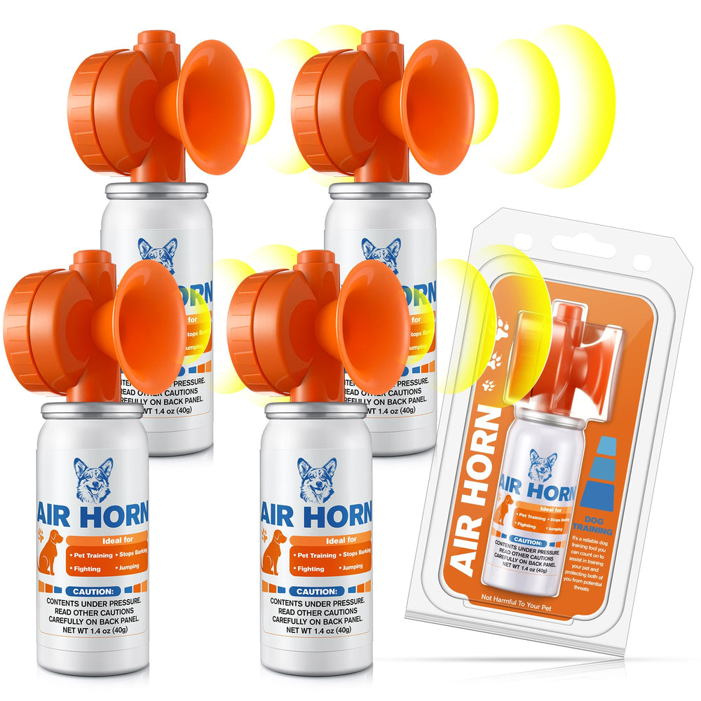 HappyAlley Air Horn 120dB loud pet trainer for urgent dog and wildlife deterrence outdoors