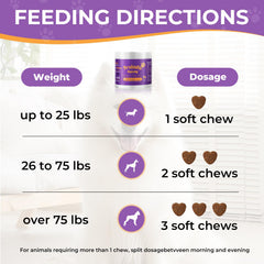 HAPWAG probiotics pork flavor treats on the counter evoke palatability.