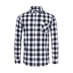 Harbyel plaid dog shirt worn by a dog for easy everyday wear