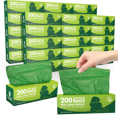 Harloon 6000-count dog poop bags bulk pack for daily walks.