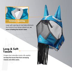 Harrison Howard CareMaster ears detail emphasizes soft padding to prevent rubbing.