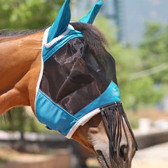 Harrison Howard CareMaster nose fringe close-up adds protection and keeps visibility clear.