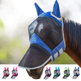 Harrison Howard CareMaster Pro fly mask with large eye-space and ears offering UV protection.