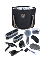 Harrison Howard grooming kit dandy brush removes dirt for a clean coat and shine.