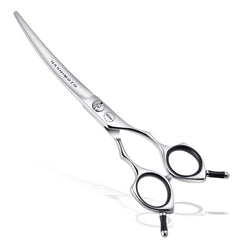 Hashimoto dog grooming scissors 6.5 inches for precise face and paw shaping.