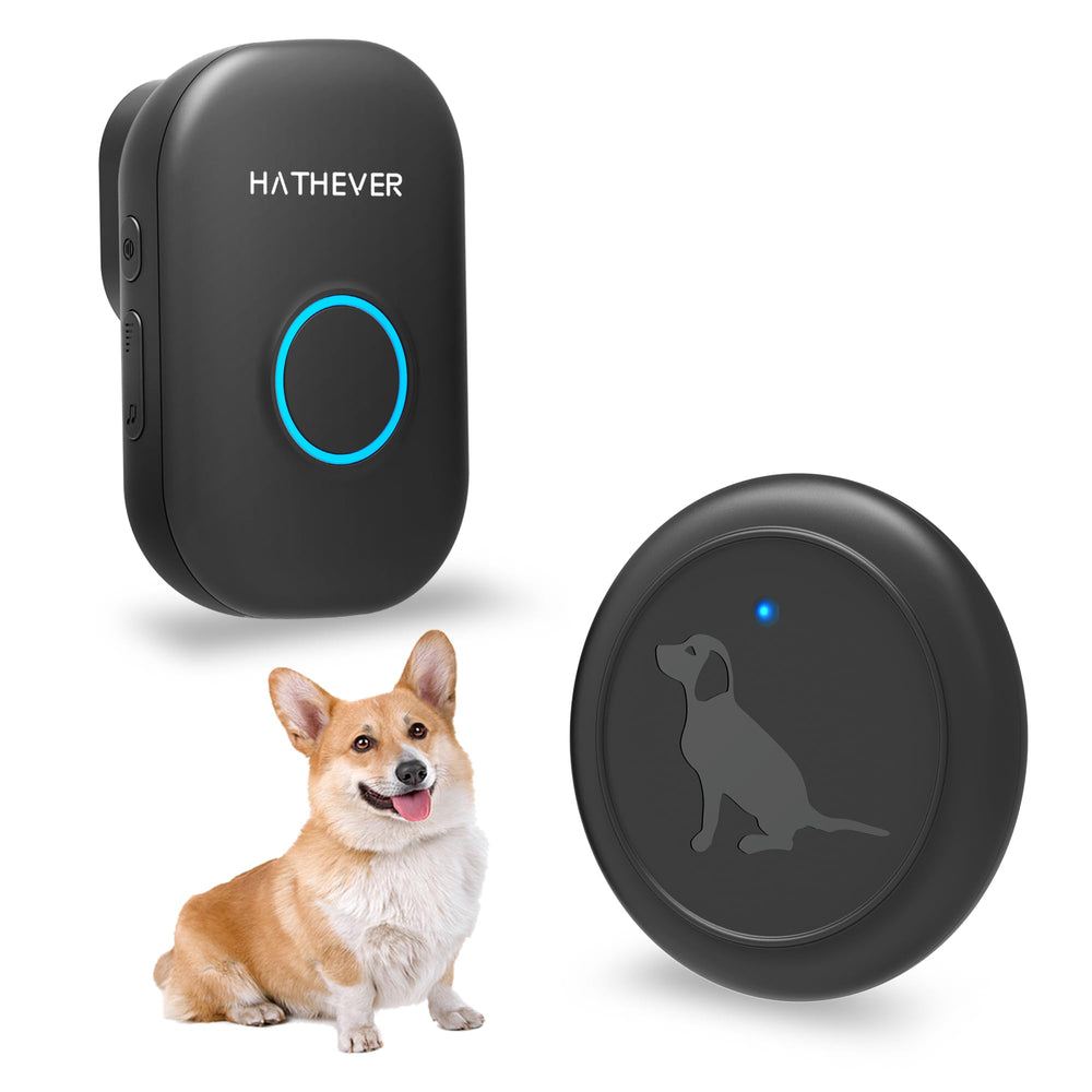 Hathever dog doorbell receiver—clear signals across rooms for reliable training cues.