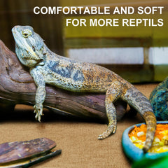 Haull reptile cage mats are washable and reusable for easy upkeep