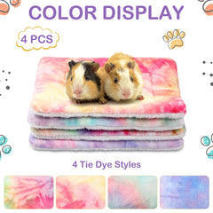 Haull reversible guinea pig bed pad gives two looks in one.