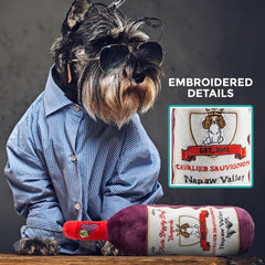 Haute Diggity Dog Cavalier Sauvignon embroidered details add stylish charm to playtime