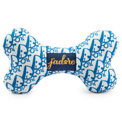 Haute Diggity Dog Dogior Bone embroidery detail adds elegance during cuddle time
